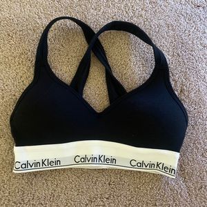 Calvin Klein modern cotton padded bralette